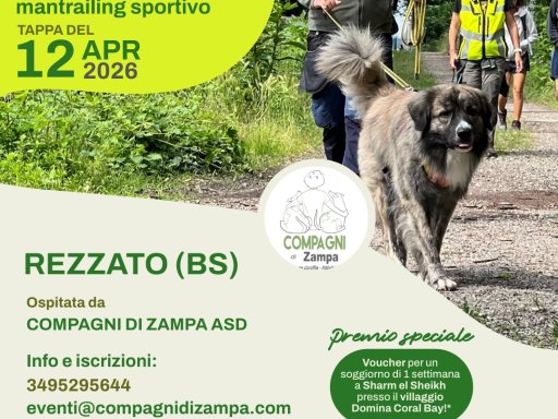 Gara Nazionale FICSS Mantrailing sportivo