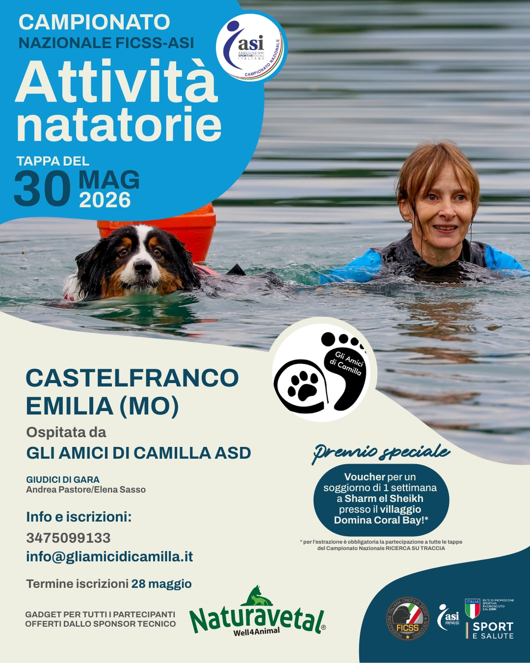 Gara Nazionale FICSS Attività Natatorie